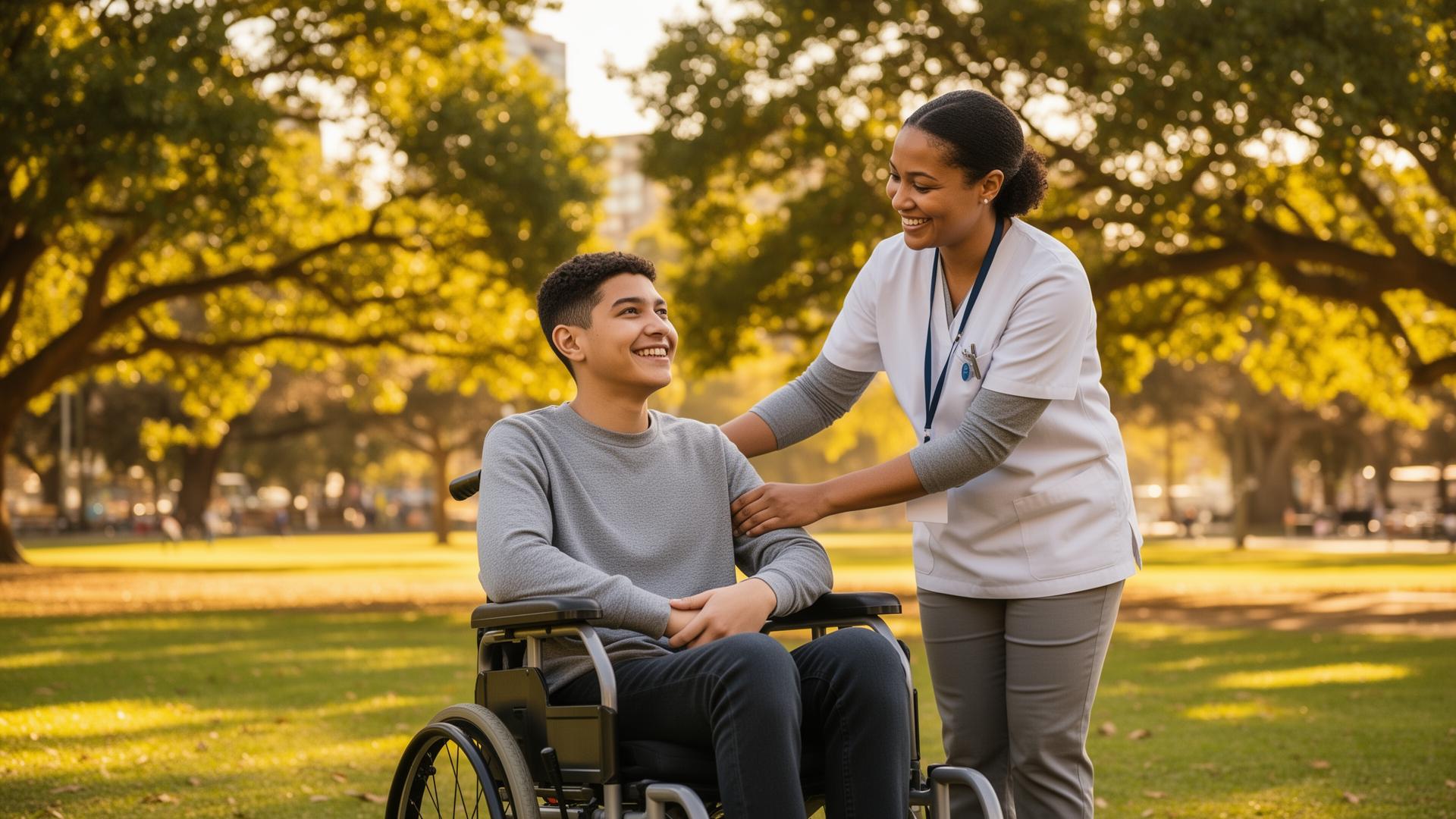 Flexible Support Options provided by an Ability Sphere support worker