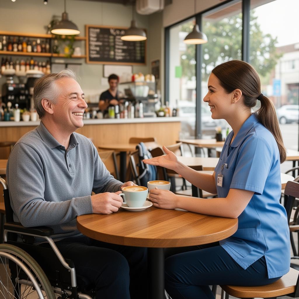 Community Access provided by an Ability Sphere support worker