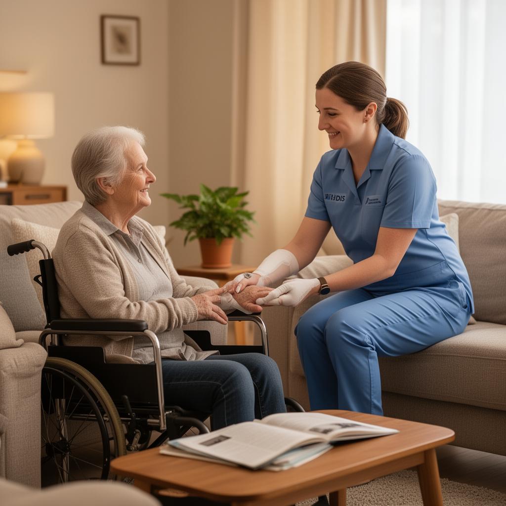 In Home Support provided by an Ability Sphere support worker