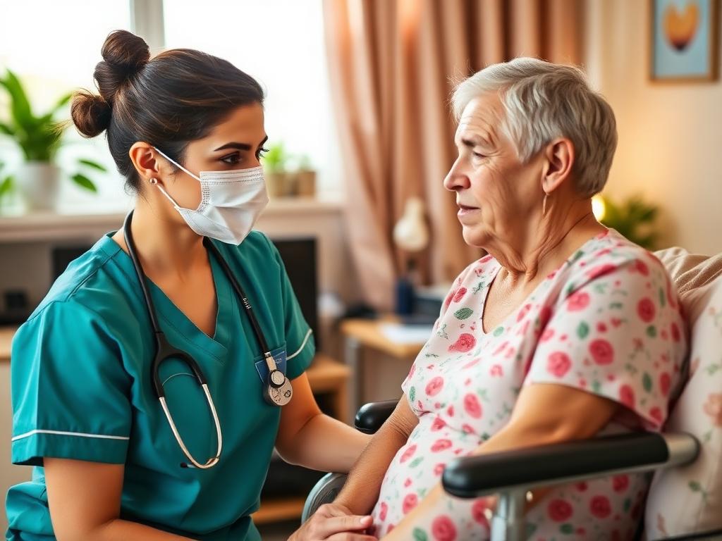 Skilled Nursing provided by an Ability Sphere support worker